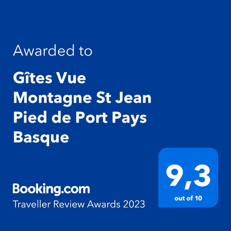 Gites Vue Montagne St Jean Pied De Port Pays Basque Saint-Jean-Pied-de-Port Zewnętrze zdjęcie